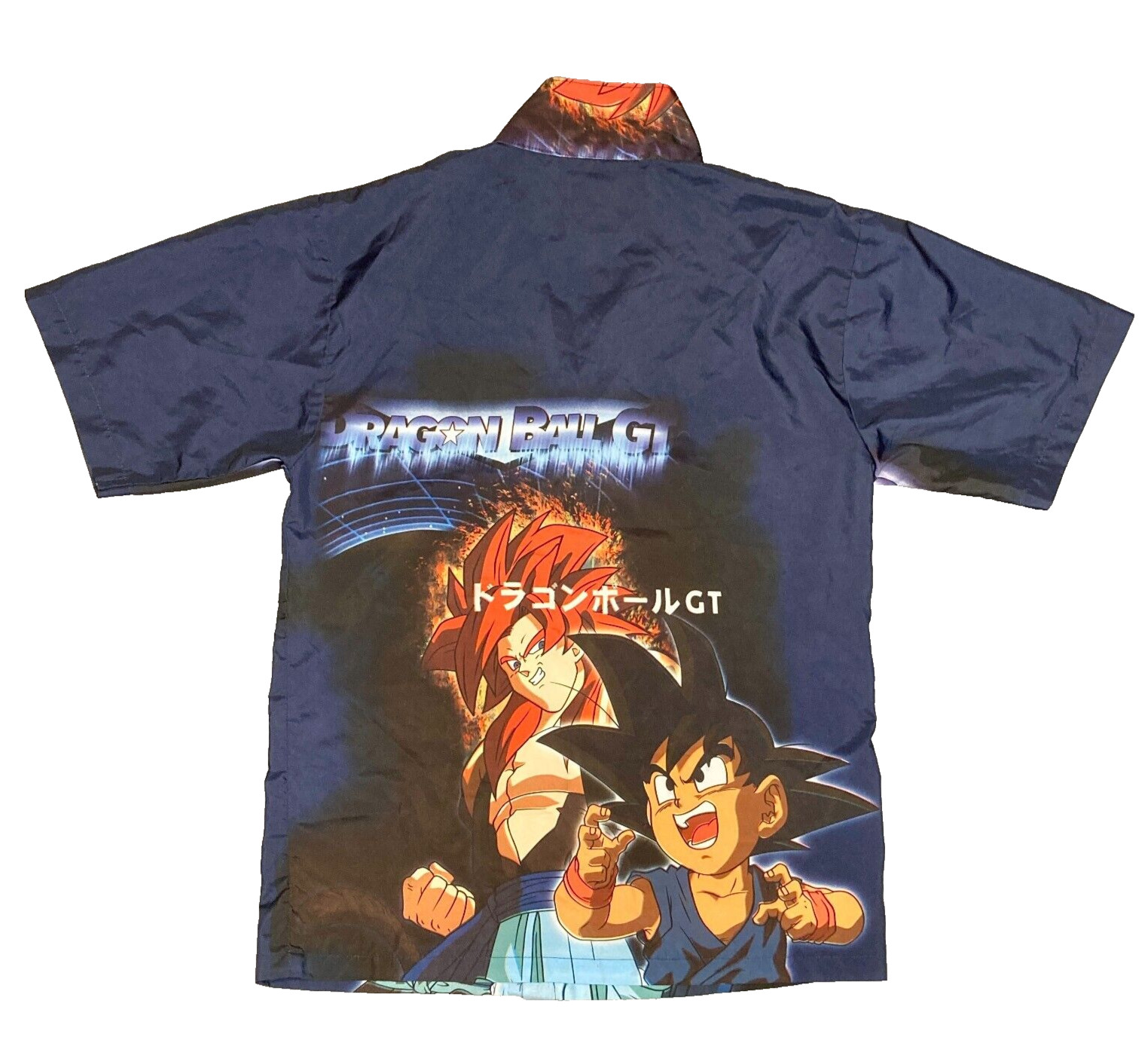 RARE Vintage 2003 Toei Dragon Ball GT Akira Toriyama Goku & Gogeta Shirt - S/M gallery