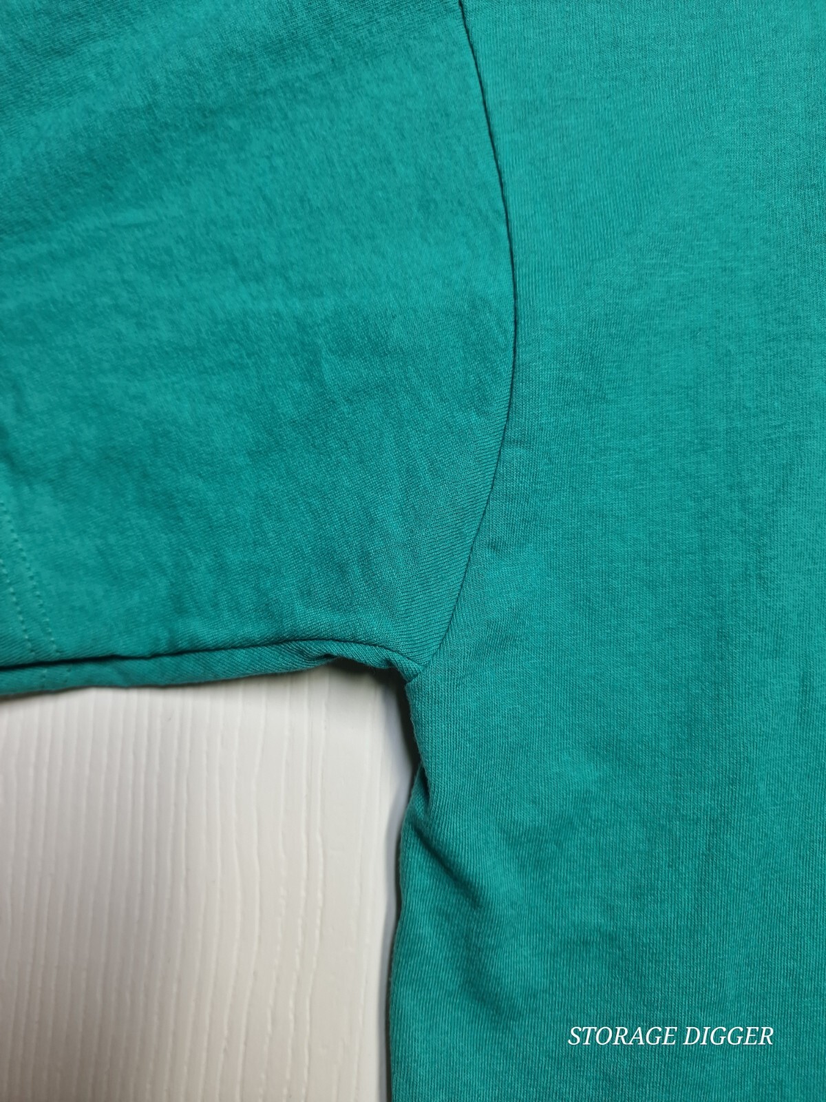 Brisco Apparel Men's Green T-Shirt 100% Cotton Plain Pocket Blank Casual Size L gallery