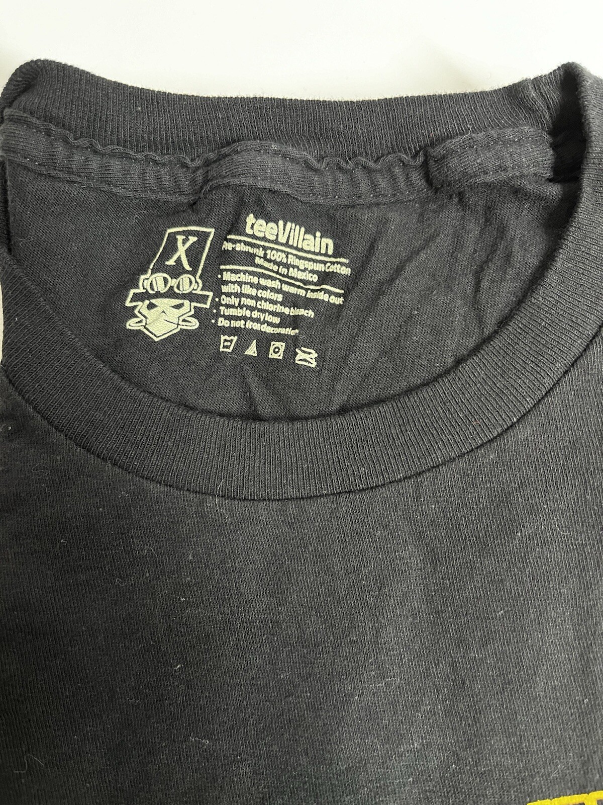 teeVillains XL Black Men's T-Shirt Hunters Local 666 Union Silkscreen gallery