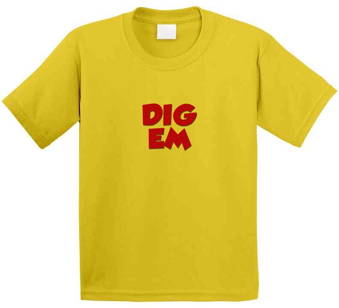 Dig Em Frog Honey Smacks Retro Cereal Retro Vintage Daisy Yellow Cotton T Shirt gallery