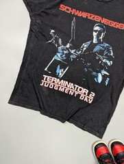 Vintage Terminator 2 Judgment Day T-Shirt StudioCanal Schwarzenegger 90s-00s M