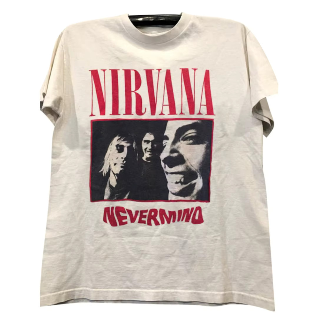 Nirvana Nevermind Band T Shirt Australian Tour Dates Cotton Graphic Rock Grunge gallery