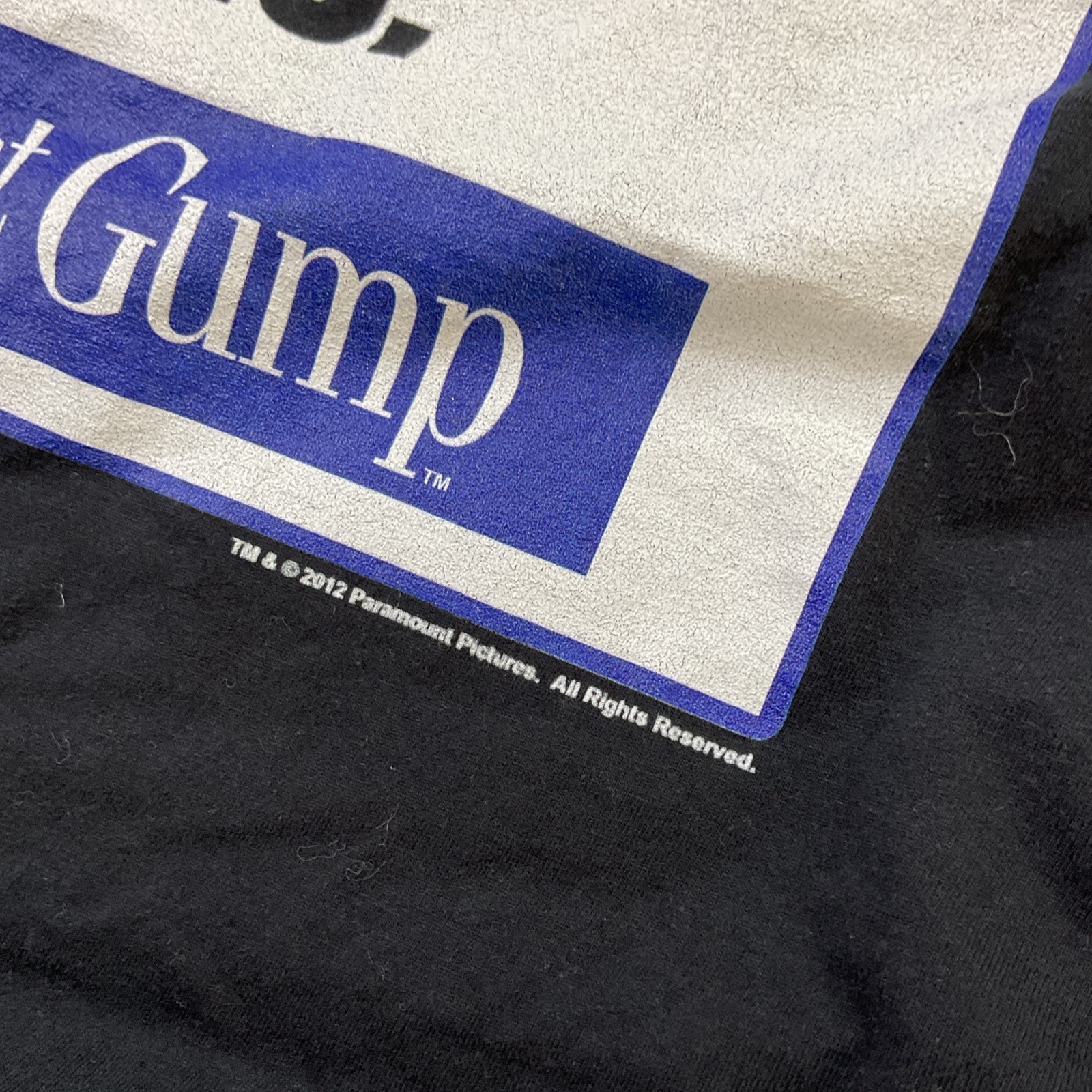 Forrest Gump T-Shirt Men Sz 2XL 2012 Y2K Graphic Tee Stupid Is As Stupid Does gallery