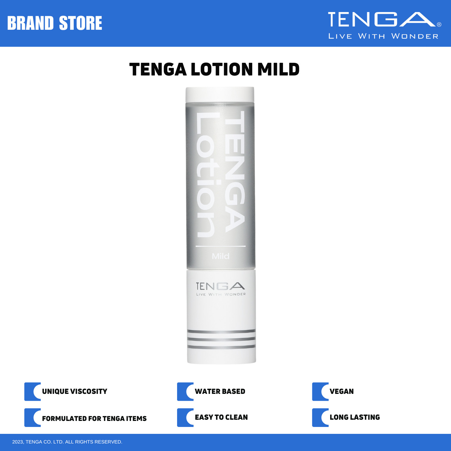 TENGA Lotion Water Based Lubricant  NIB NWT