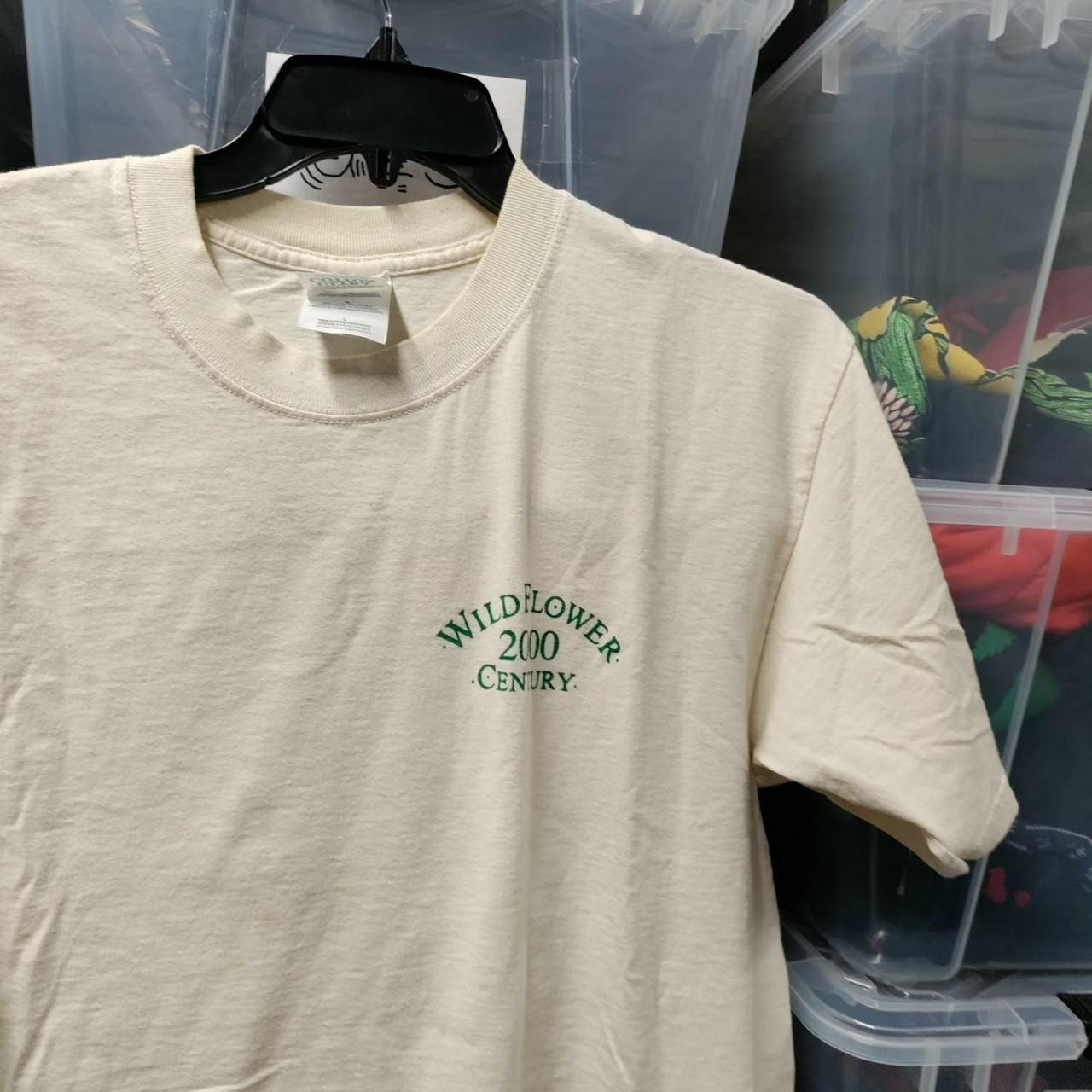 WildFlower 2000 Century Vtg Tee Size Xl Beige Color A252ed gallery