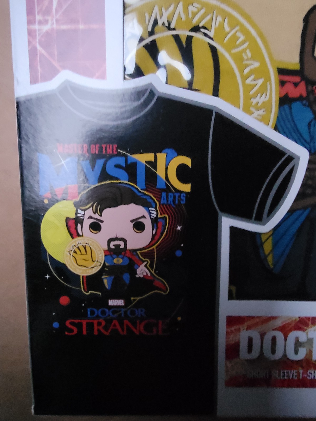 Funko Pop Doctor Strange 110 In This Action-Packed XL Tee Shirt Marvel DC Comic gallery