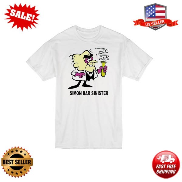 SIMON BAR SINISTER UNDERDOG CARTOON VILLAIN RETRO CLASSIC T-SHIRT gallery