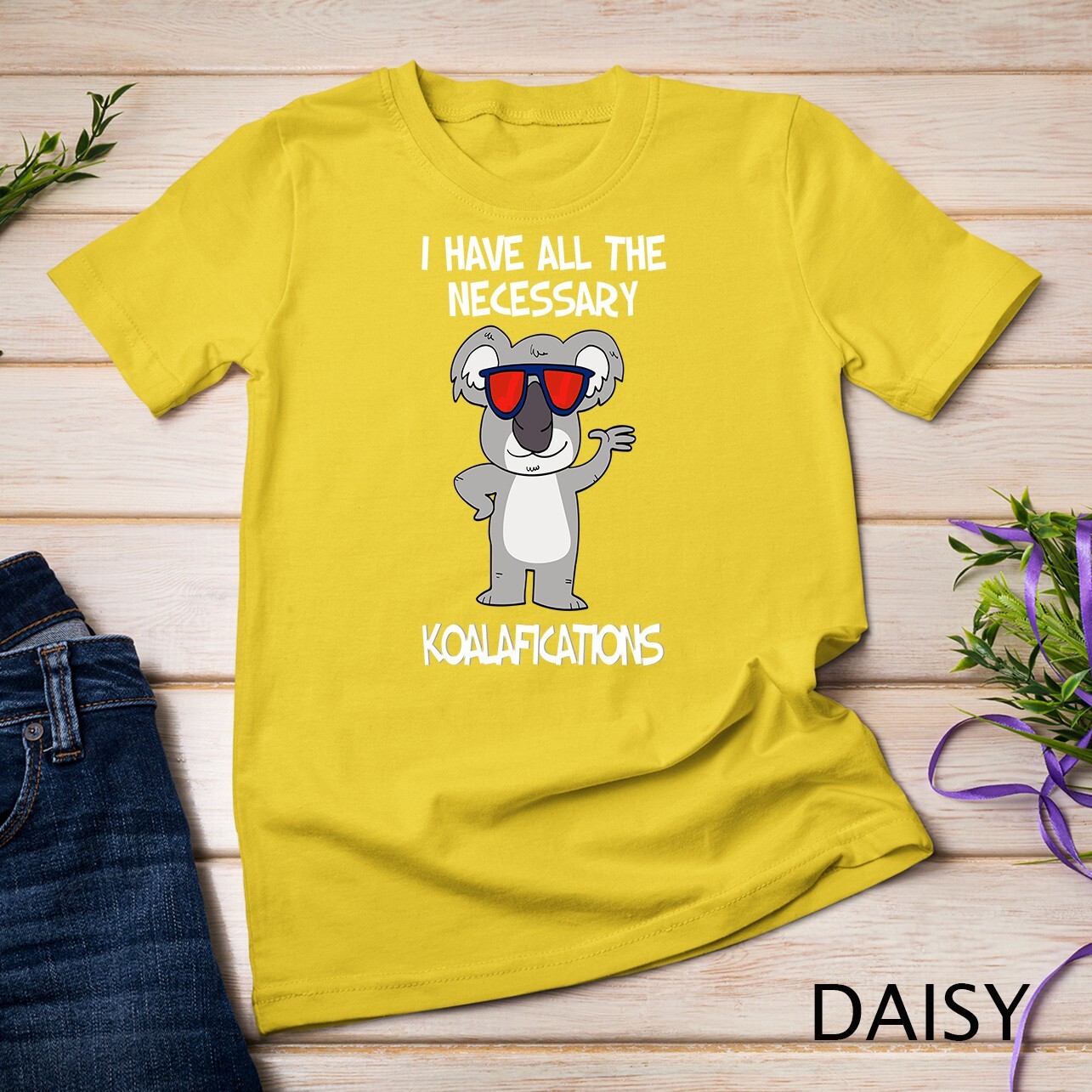 Funny Koala Bear Gift Animal Koalafications Pun Men Women Unisex T-shirt gallery