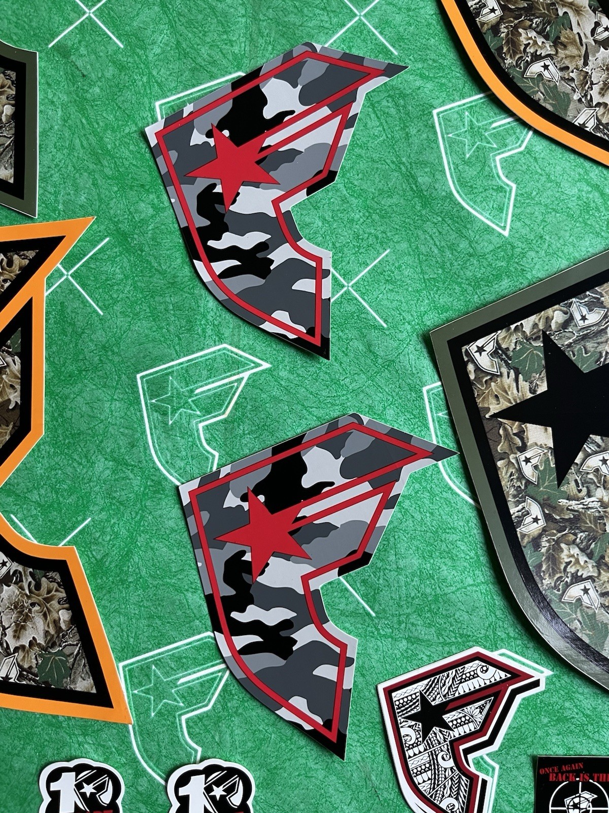 Famous Stars And Straps Camo Sticker Set gallery