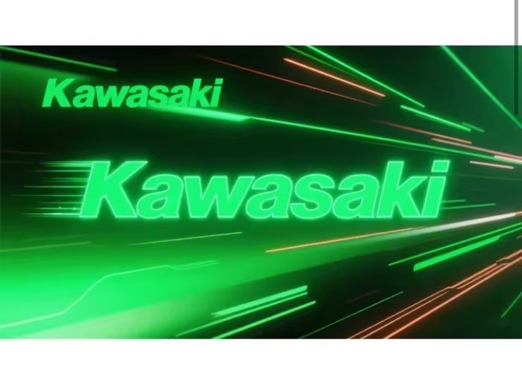 Men XL Motorcycle Quick Drying T-Shirt With Kawasaki Ninja Logo Green gallery