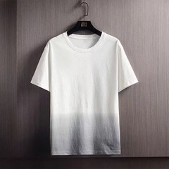 New Men’s Polyester Fiber Plain Crew Neck Ice Silk Short Sleeves T-Shirt M-3XL