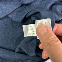 Peter Millar Excursionist Flex Performance Merino Tee Mens Medium Navy Blue Crew