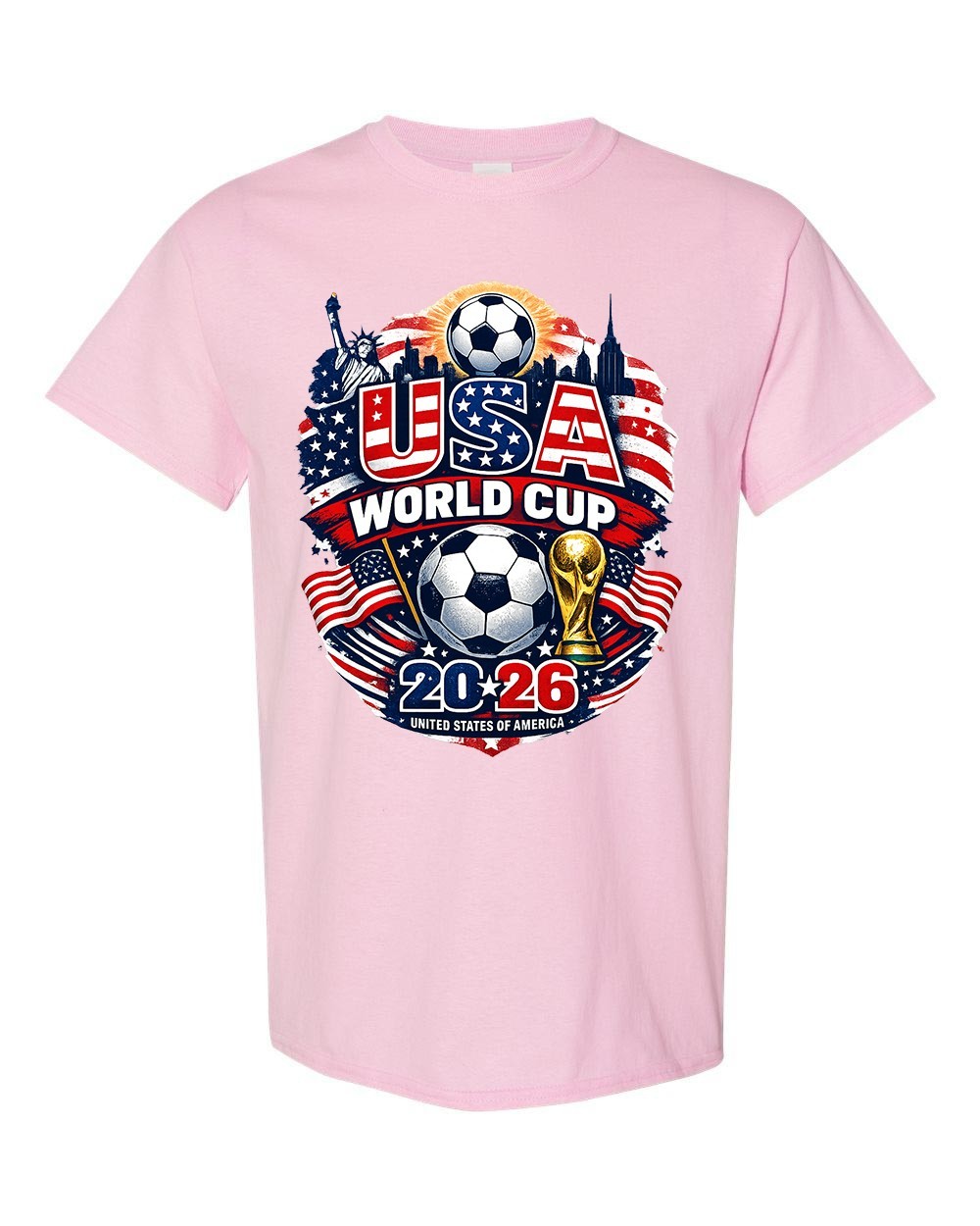 USA Soccer 2026 World Cup Style Unisex T-Shirt German Fan Shirt Football gallery