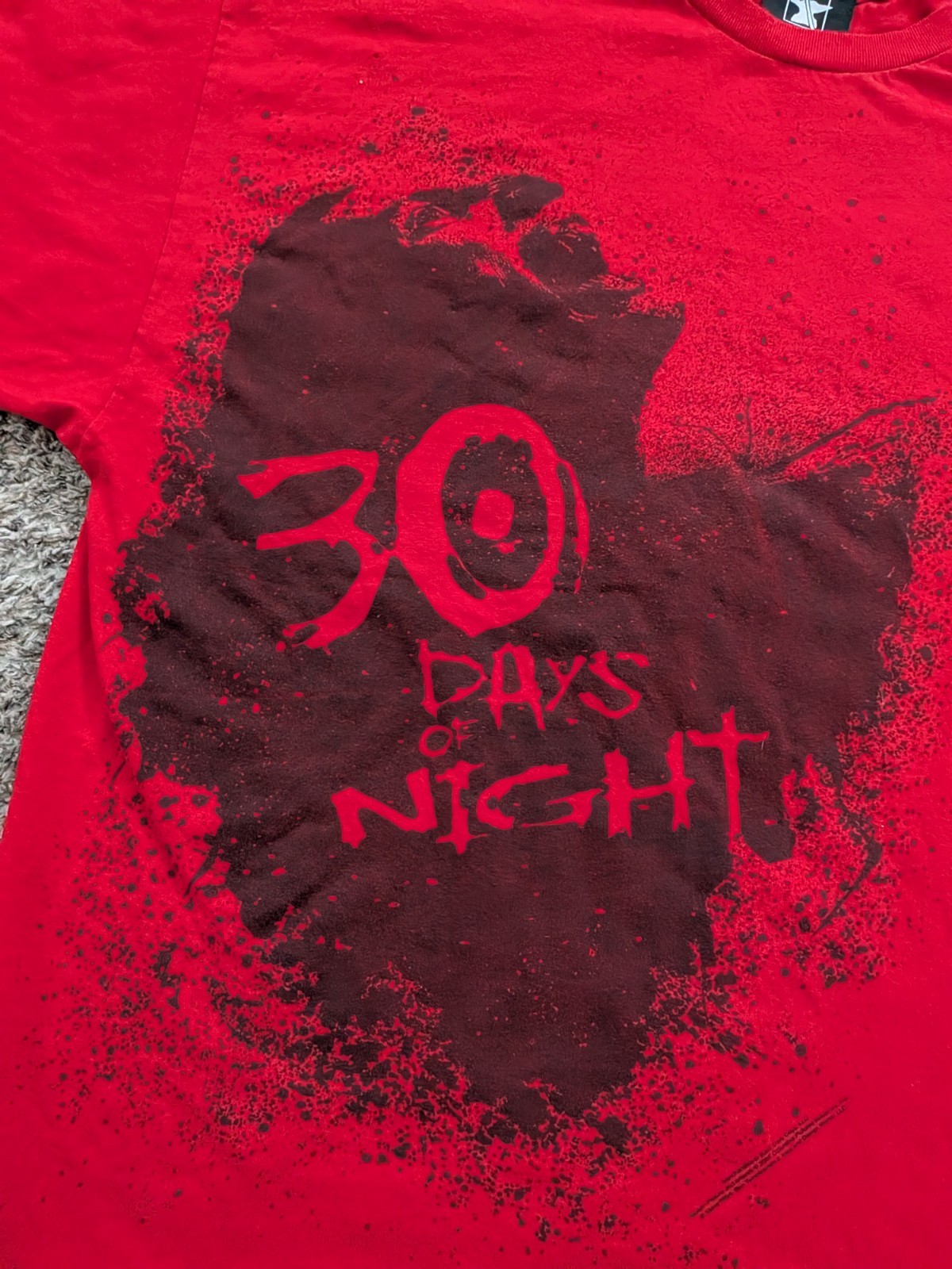 30 Days Of Night T Shirt Horror Movie Promo 3XL Red Gentle Giant gallery