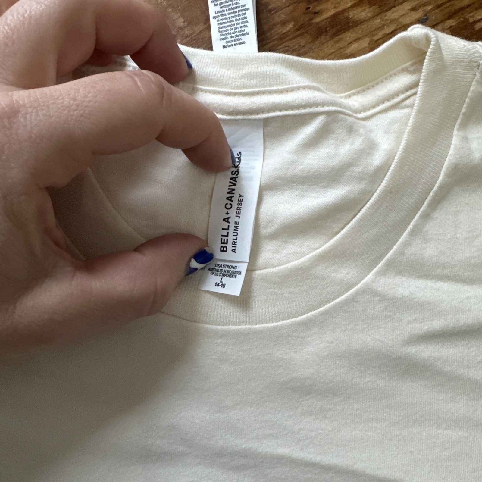 BELLA + CANVAS - Youth CVC Jersey Tee - 3001YCVC gallery