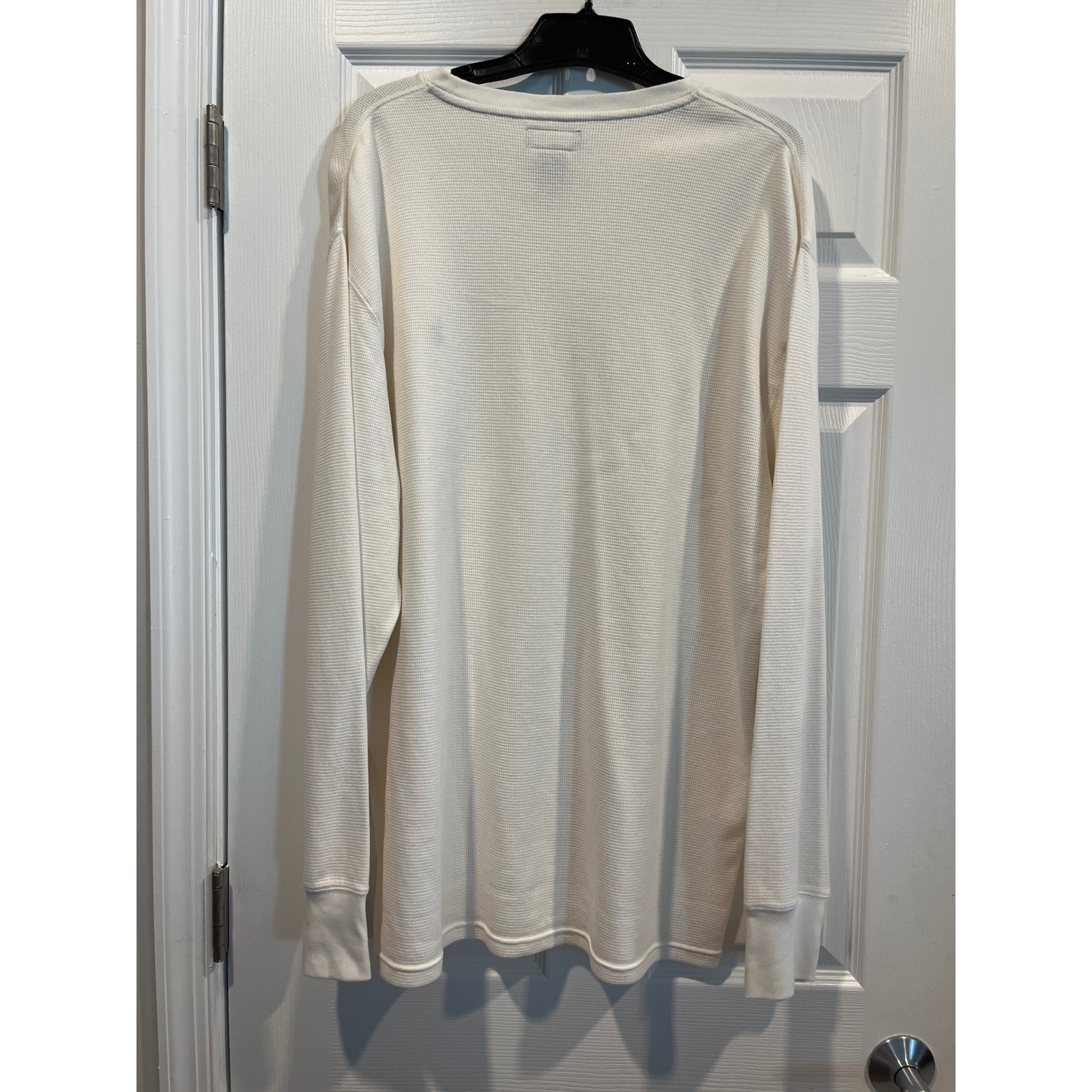 Polo Ralph Lauren Mens 2XLT White Waffle Knit Thermal Long Sleeve Shirt Tall gallery