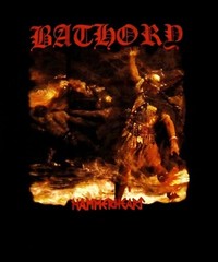 BATHORY cd cvr HAMMERHEART Official SHIRT LRG New nbp under sign blood fire