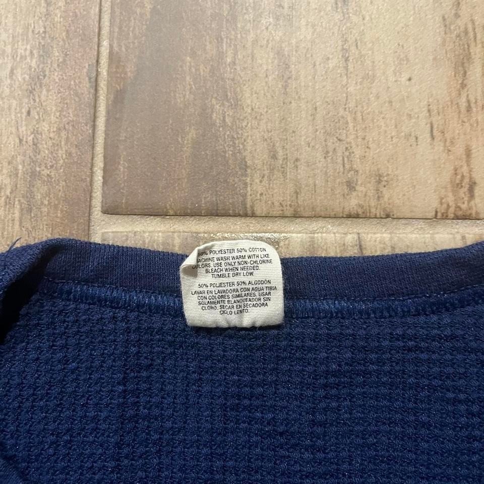 VTG Northwest Territory Thermal Mens XXL Navy Polycotton Waffle-Knit Long-Sleeve gallery