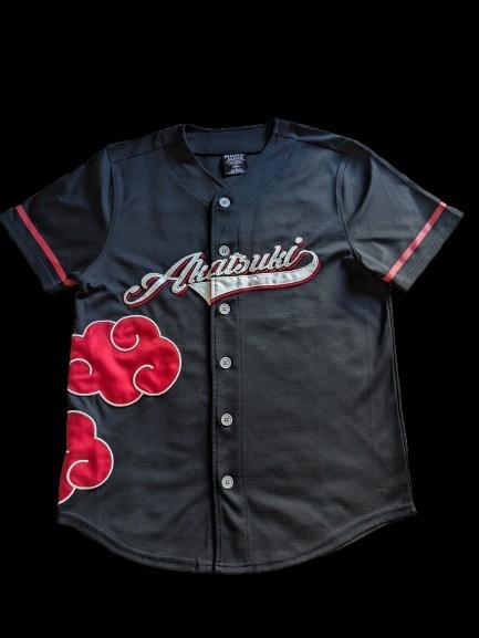 Naruto Shippuden Akatsuki Baseball Jersey BoxLunch Exclusive Size S gallery