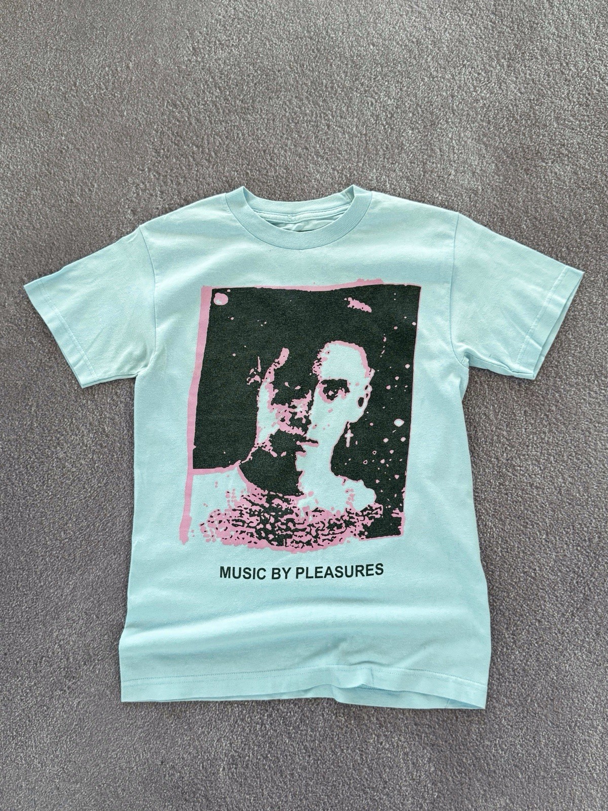 Pleasures Y2K Grunge Vibe Graphic Print T-Shirt