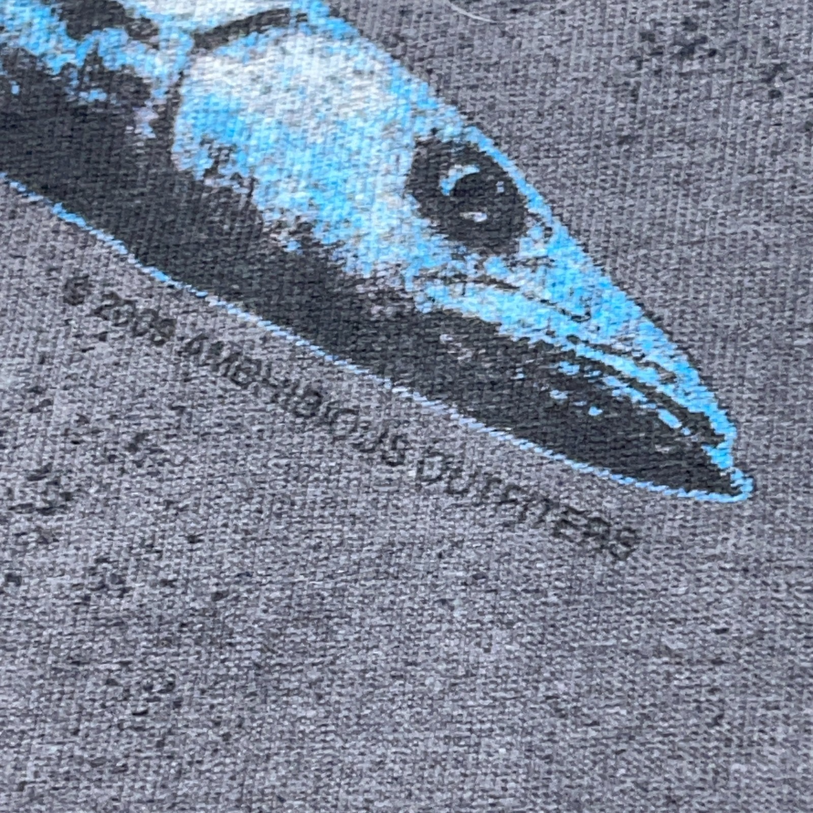 Vintage Y2K Skull Shirt Men Medium Gray Tee Face Your Fear Punk Grunge Tattoo gallery