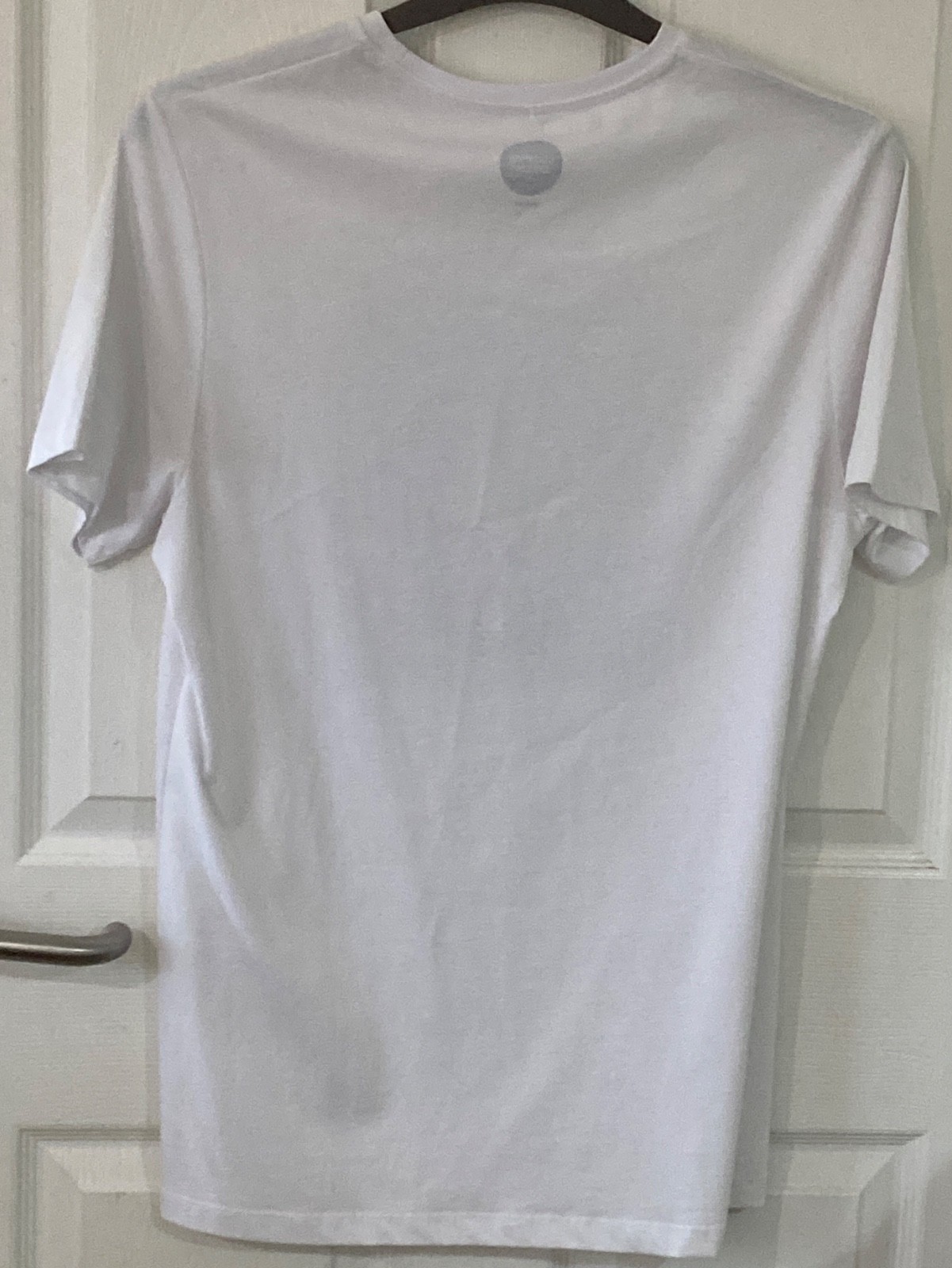 Common People T Shirt Men's Medium White Blue 100% Cotton Graphic Print Tropical gallery