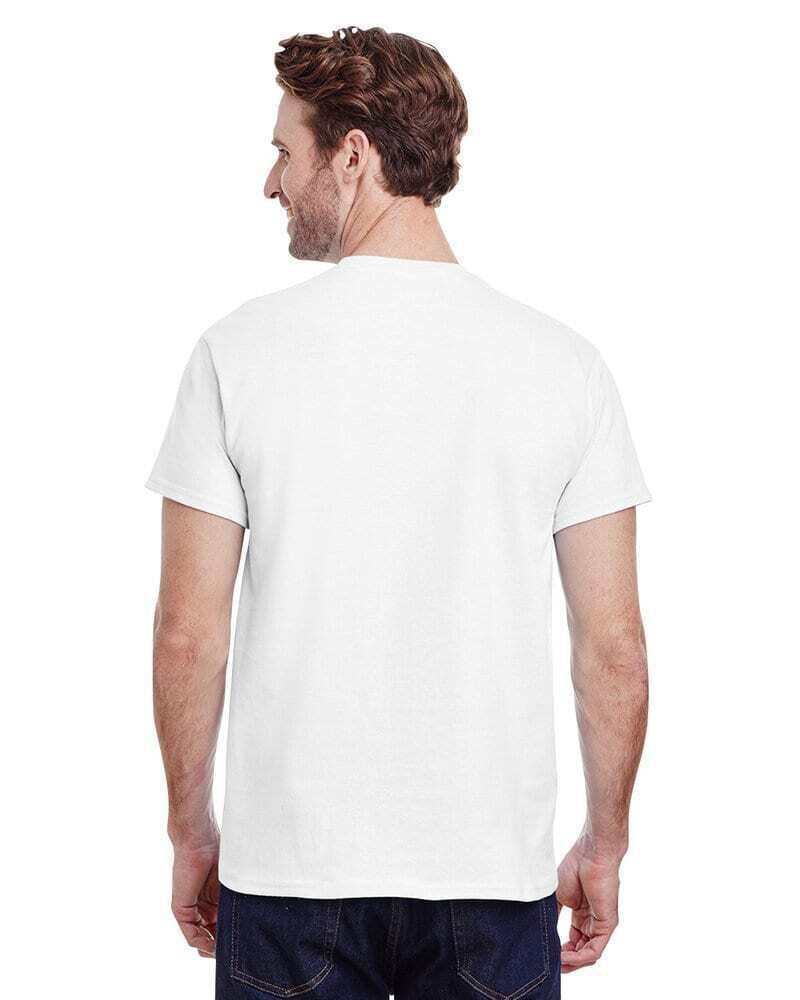 6 PACK Gildan G200 Men's Ultra Cotton Sleeves Tee T-Shirt Black / White S-XL USA gallery