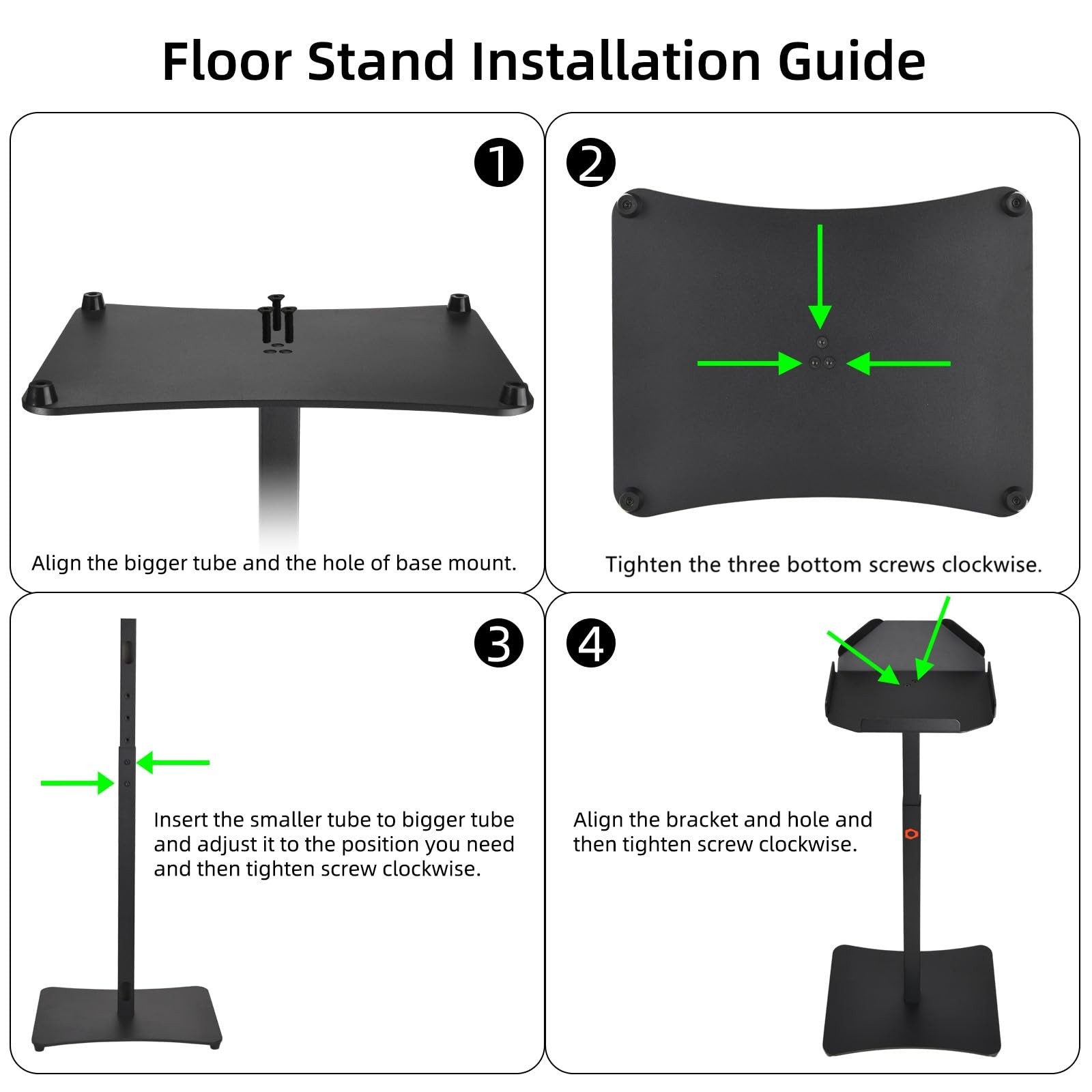 Adjustable Stand Mount Compatible with Bose S1 Pro/ S1 Pro+ Portable Bluetoot…
