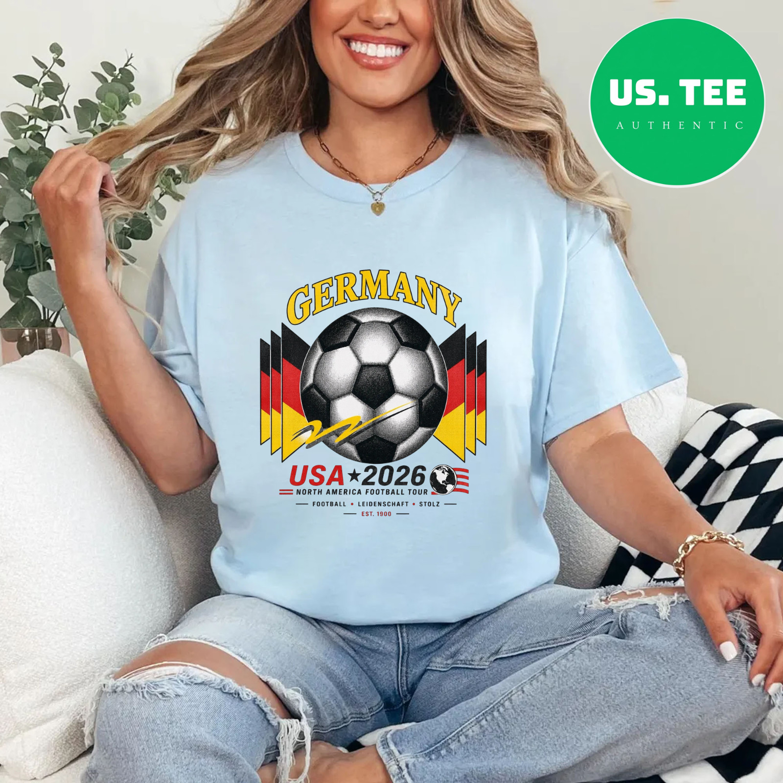 Germany FIFA World Cup 2026 Fan T-Shirt Soccer Graphic Tee Custom Football gallery