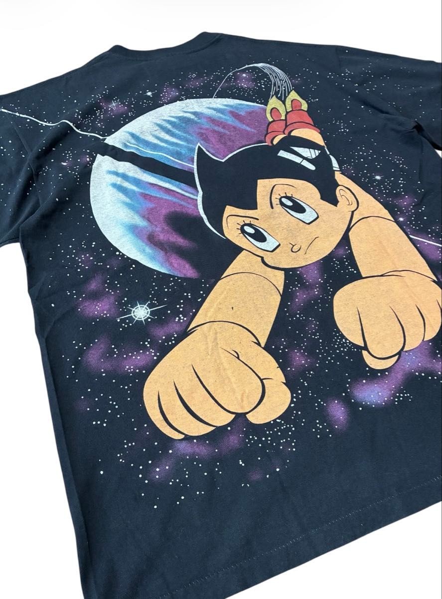 90s Astro Boy Mighty Atom Double Print T-Shirt XL Vintage Anime Tee gallery