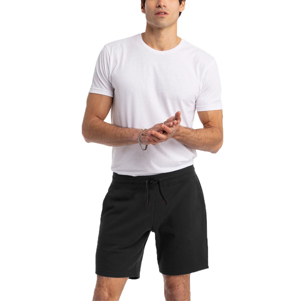 Men's 2 Piece T-Shirt & Shorts Set Gym Outfit Tracksuit Summer Short Sleeve New gallery