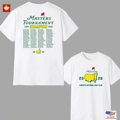 New Arrival Masters Tournament 2026 Augusta Champion Golf T-Shirt