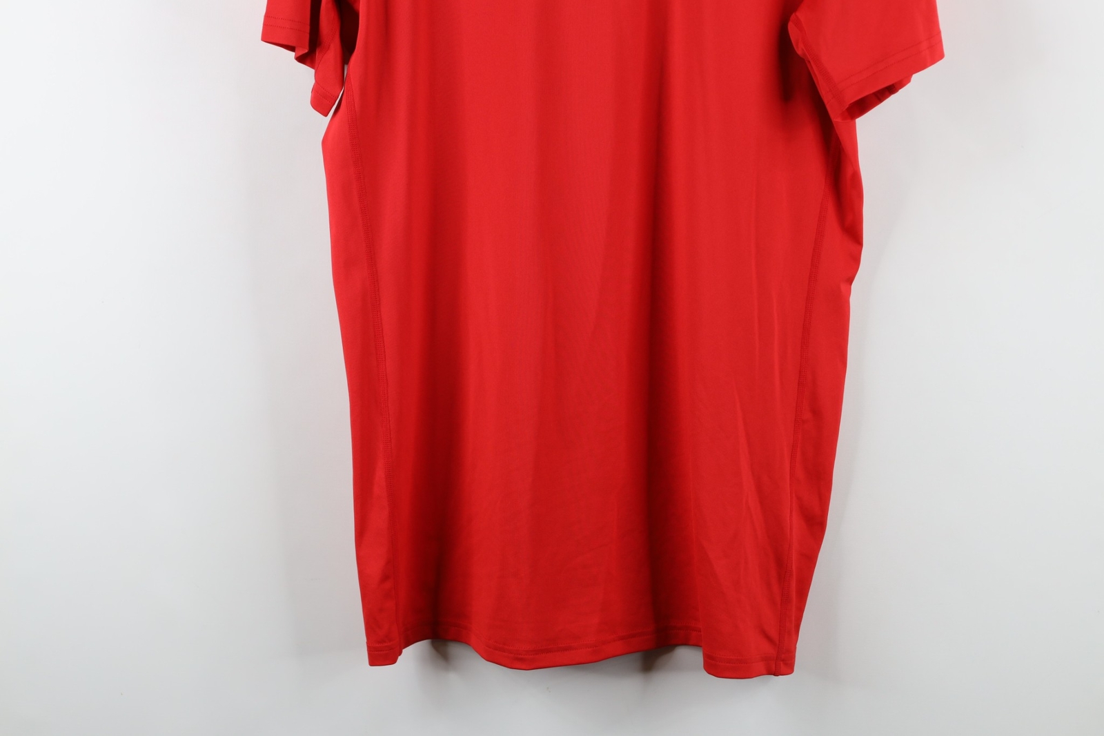 Nike Mens Medium Fitted Compression Short Sleeve Running Jogging Gym T-Shirt Red gallery