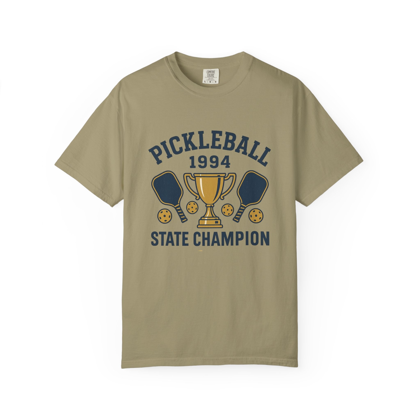 Pickleball Champion T-Shirt, Unisex Garment-Dyed Tee - Fun Shirt for Gift gallery