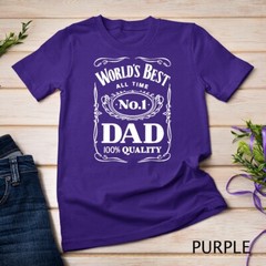 World´s Best No. 1 Dad – Daddy – Father – Gift T-Shirt Unisex T-shirt