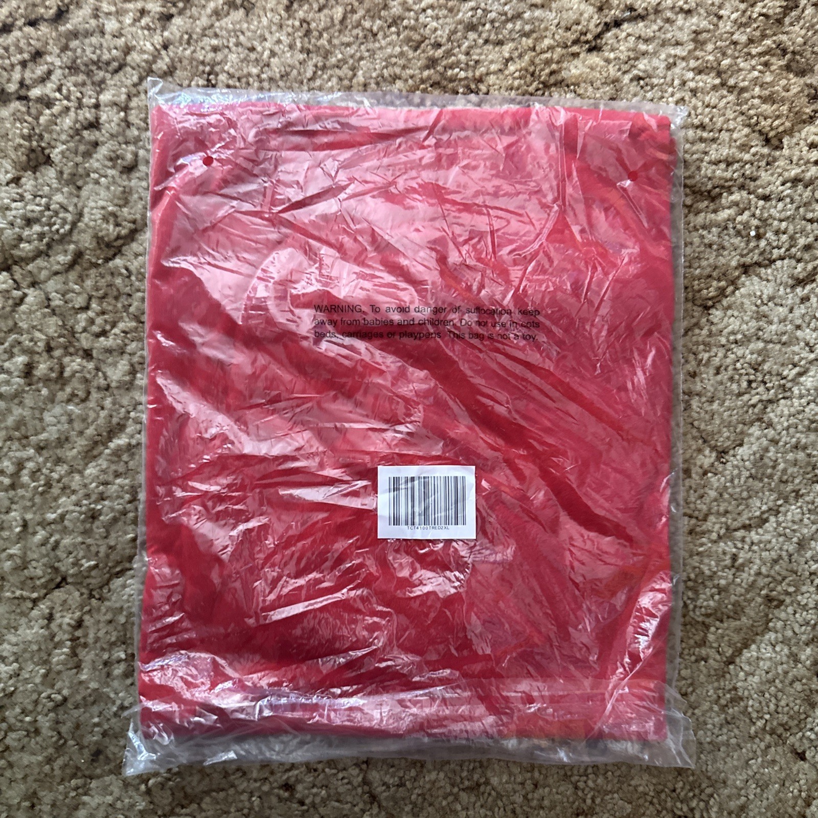 Brand New True Classic Classic Crew V-Neck T-Shirt New Red XXL gallery