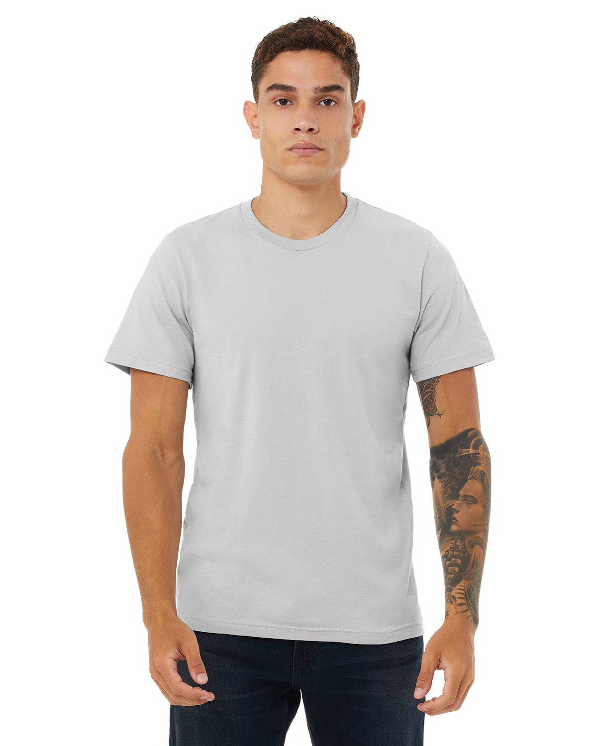 Bella + Canvas Pre-shrunk T Shirt Retail Fit Jersey Stylish T-Shirt - 3001C gallery