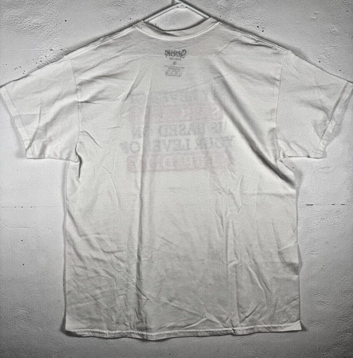Size XL - Spencers Novelty Level of Sarcasm Vs Stupidity Graphic T-Shirt White gallery