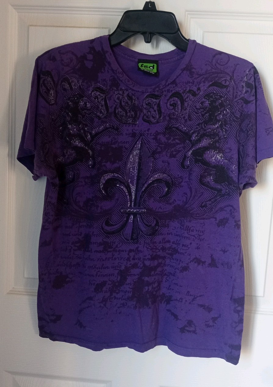 Four Seasons Design T Shirts Men's Small Purple gallery