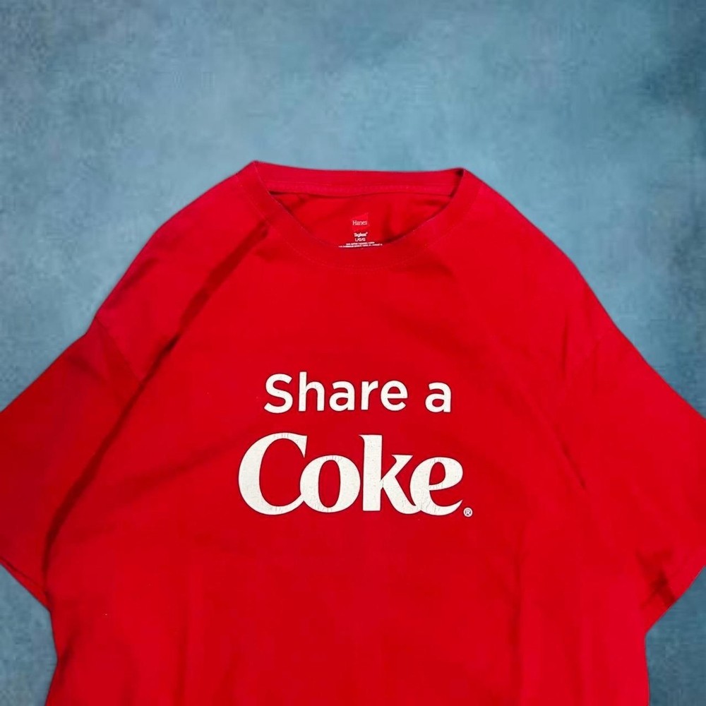 Red share a coke t-shirt