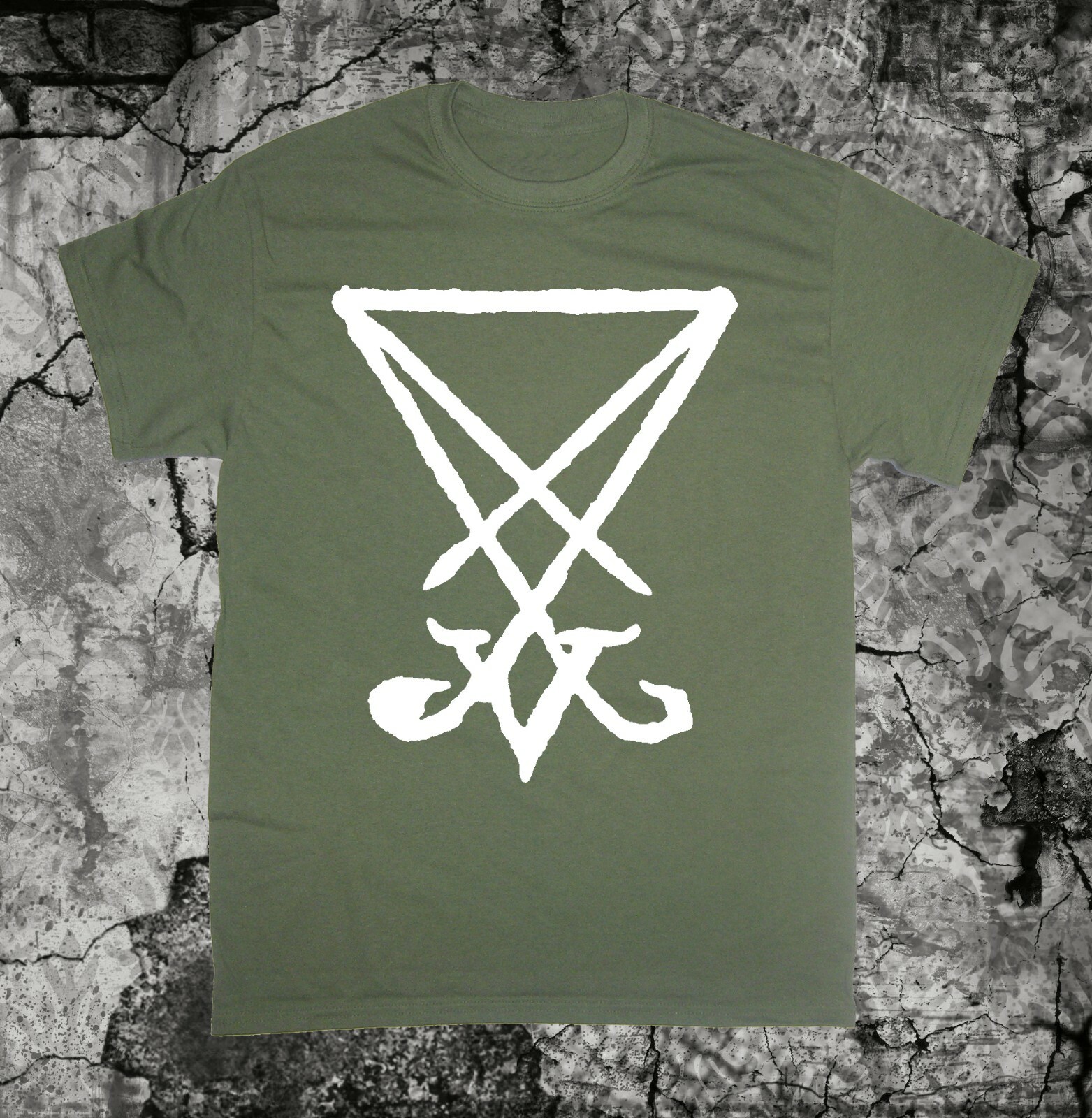 Sigil of Lucifer Shirt - Occult Gothic pentagram satanic seal satan baphomet 666 gallery