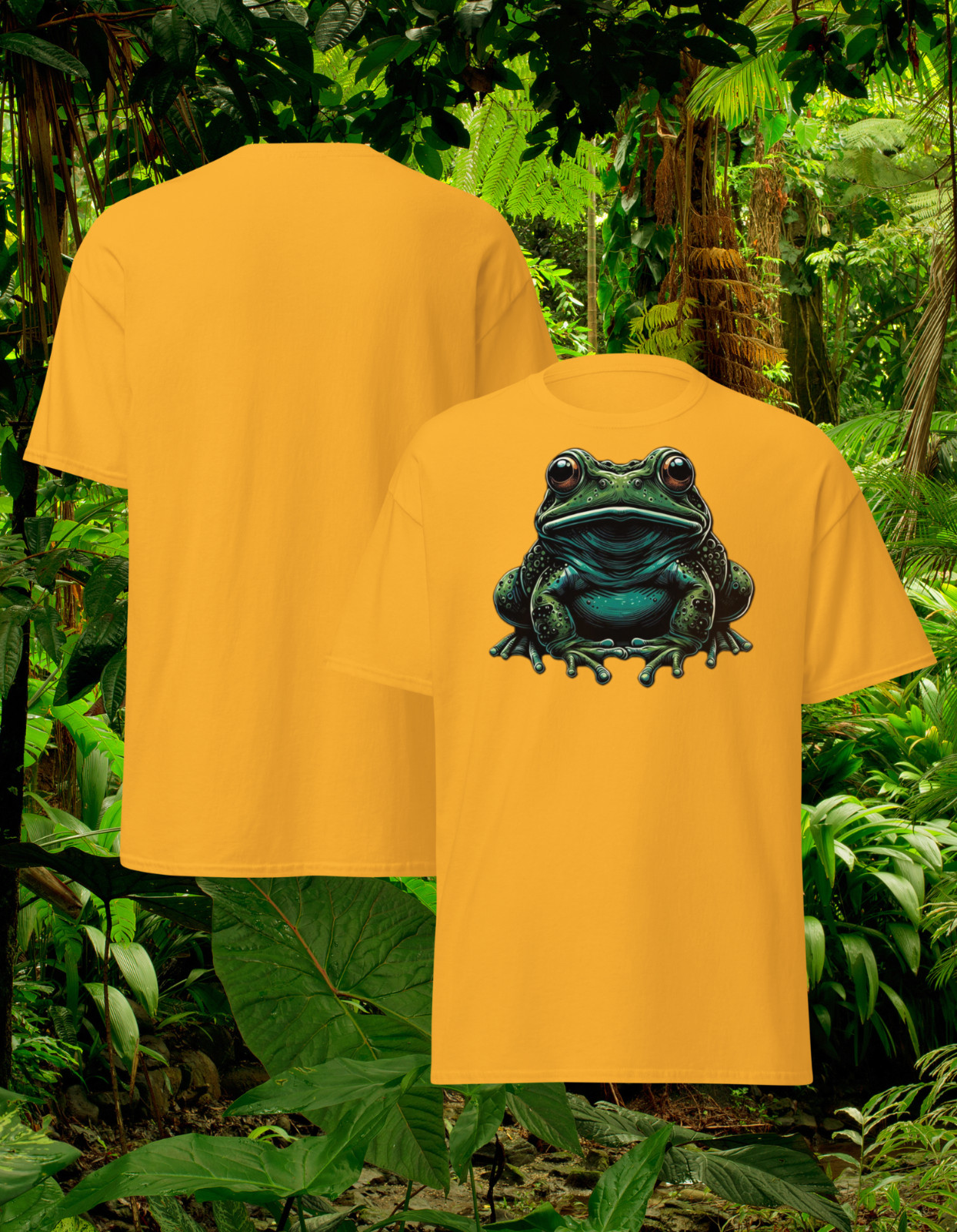 Bullfrog funny T-shirt fun humorous reptile gift present for frog lovers. unisex gallery
