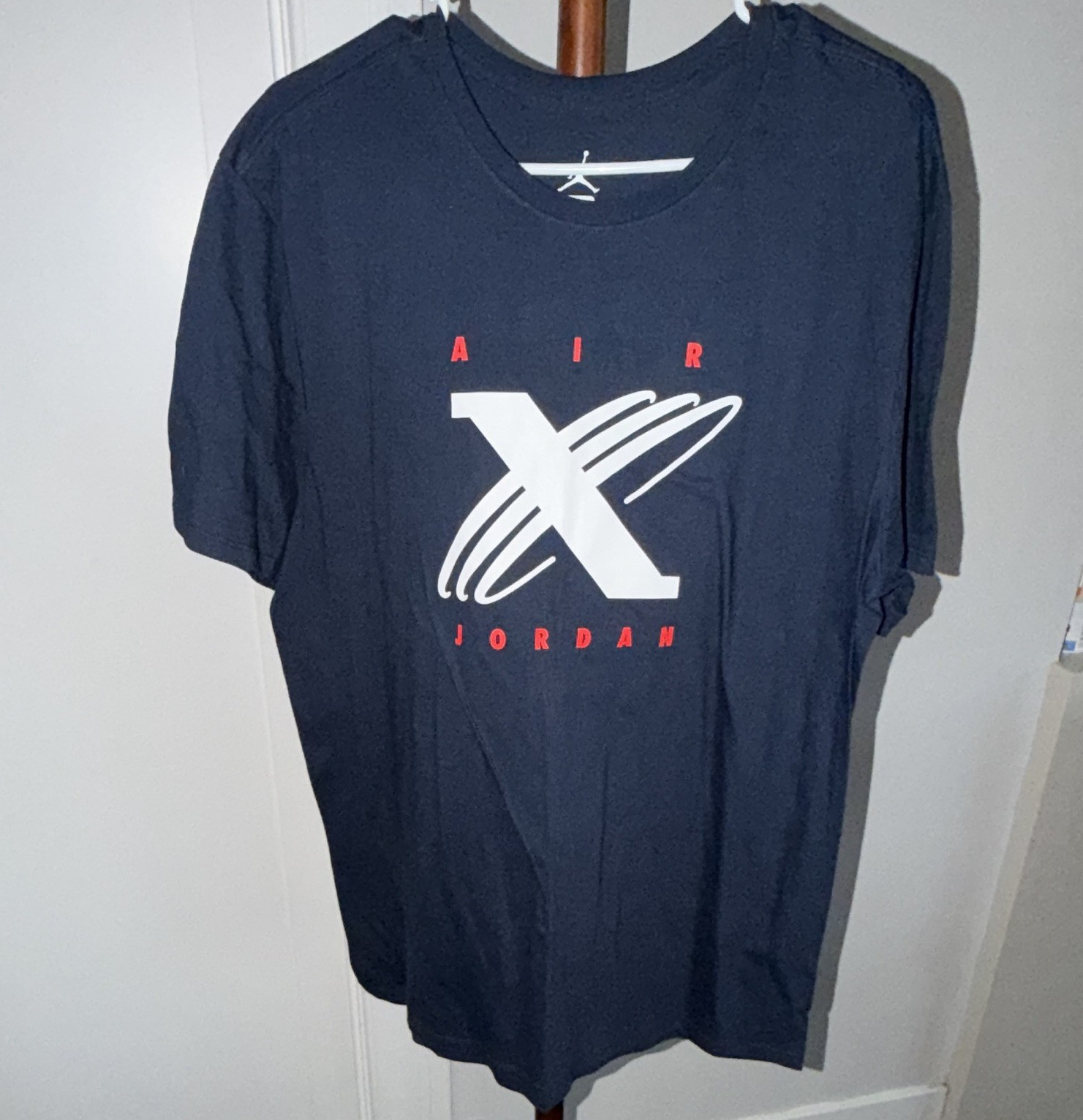 Jordan Air Jordan Men’s XL Graphic Print Crew Neck Short Sleeve T-Shirt Black