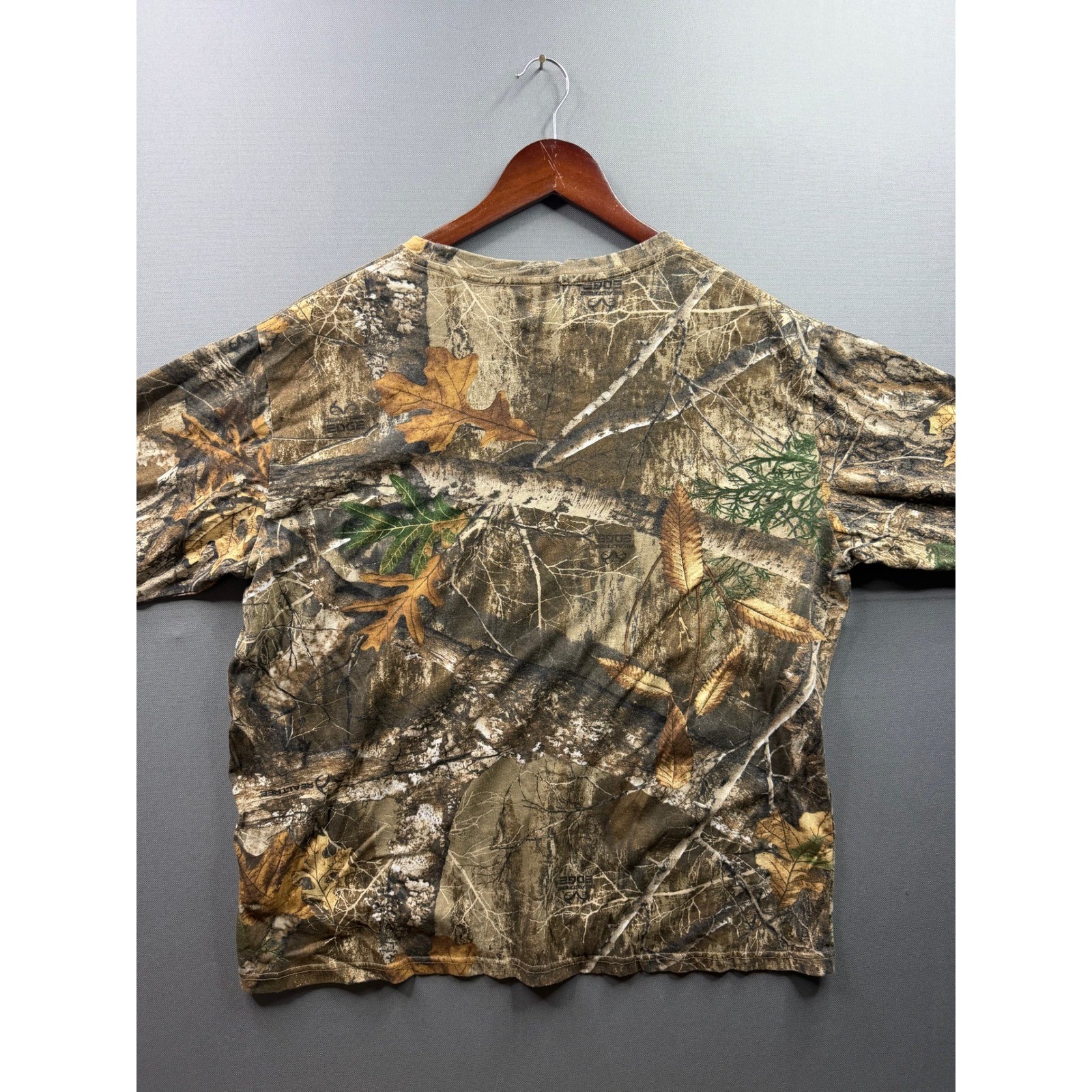 Habit Long Sleeve Shirt Mens Camo Realtree Edge Hunting Top Large gallery