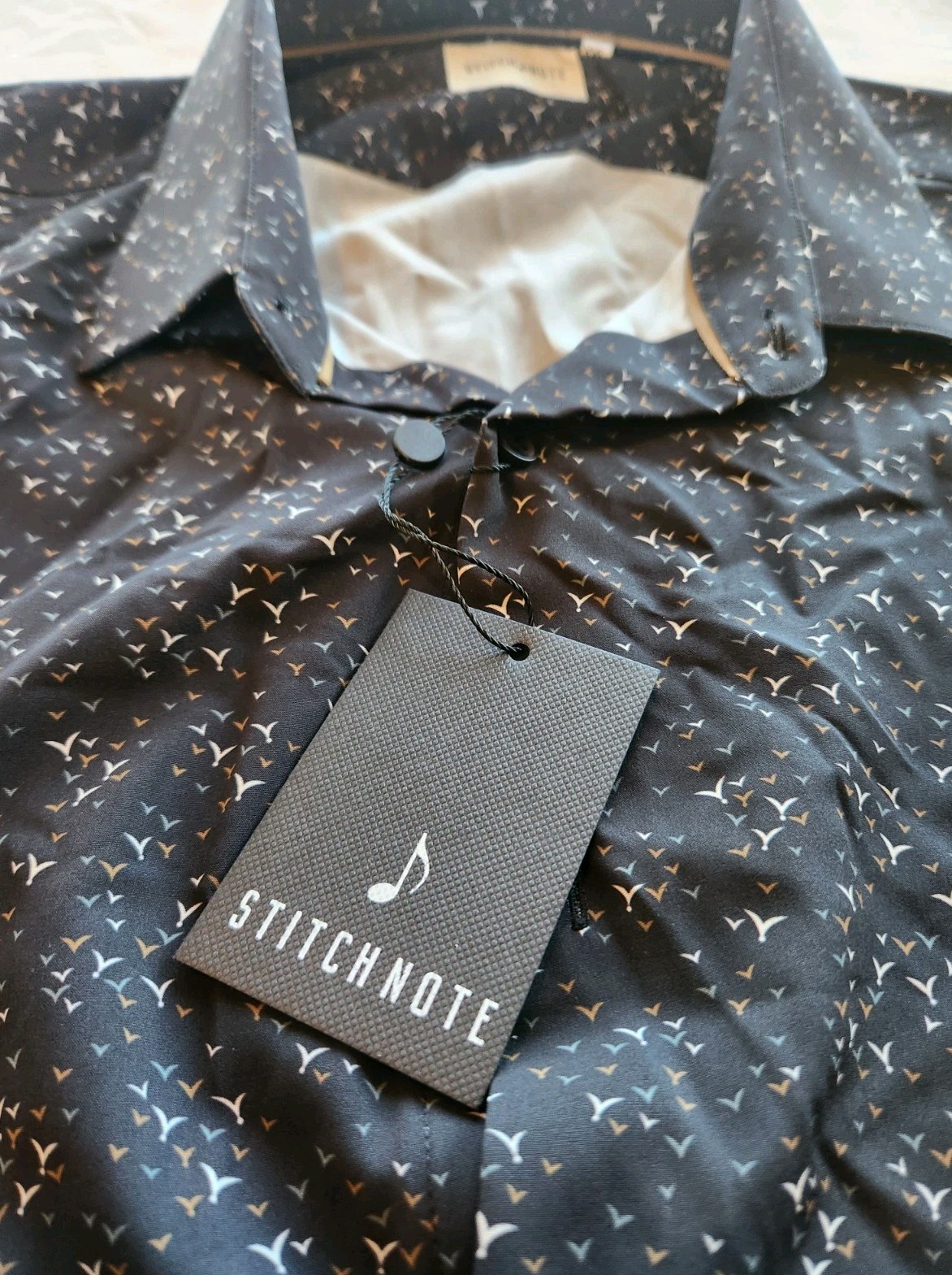 Stitch Note Shirt. XXL New W Tags. Machine Wash Cold. Light Fabric gallery