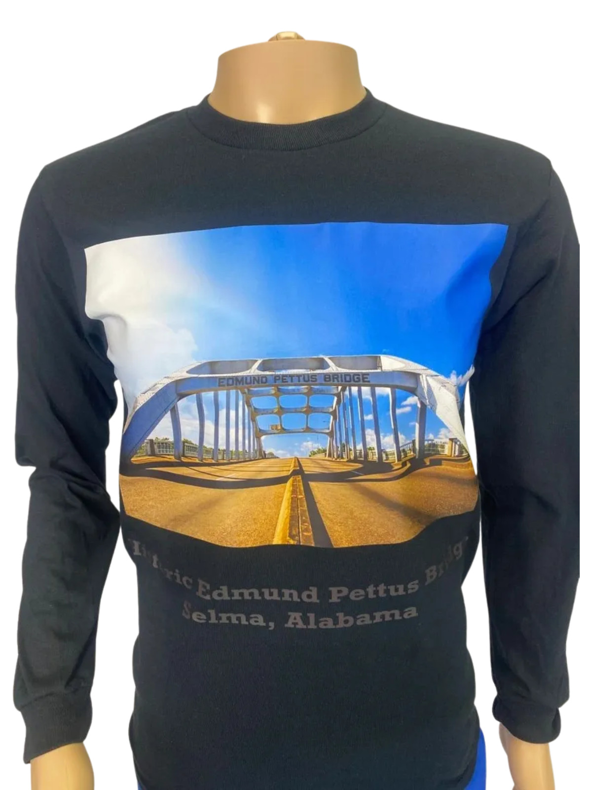 Historic Edmund Pettus Bridge (Day) Selma T-Shirt [MULTIPLE COLORS!!!]