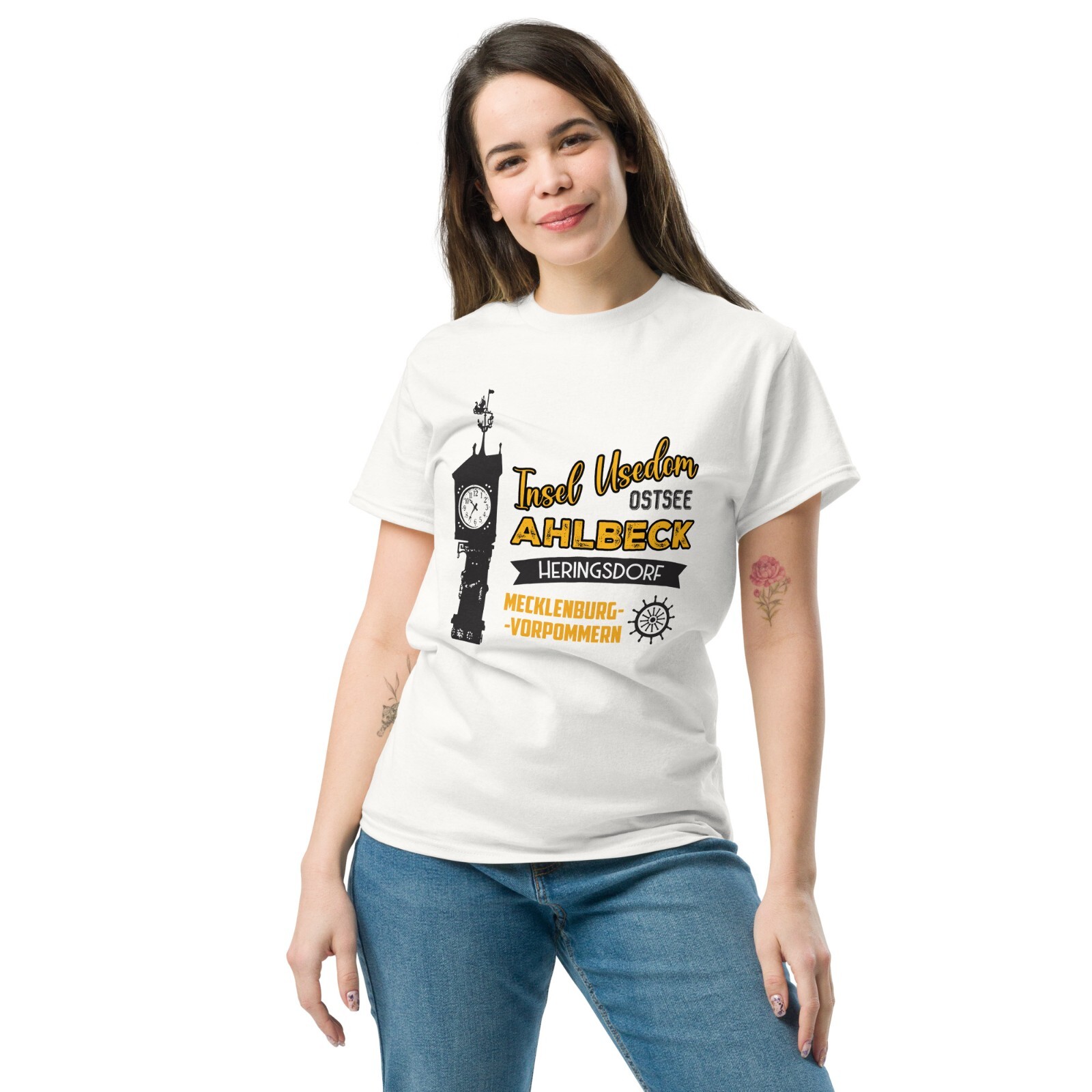 Usedom Heringsdorf Ahlbeck Baltic Sea Pier Island T-Shirt! Free Shipping! gallery