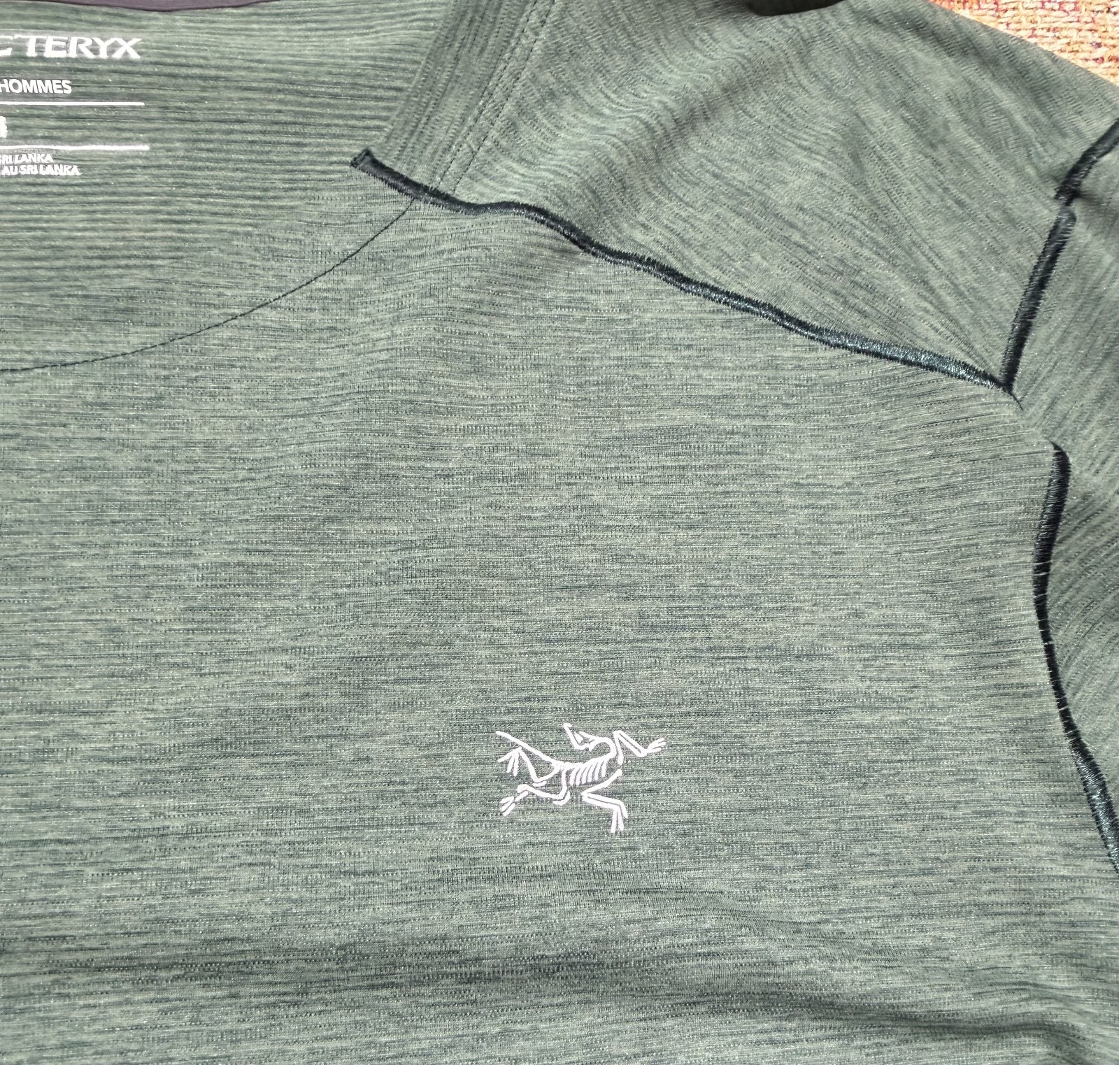 Arc'teryx Cormac Crew SS Tee Top 2023 Green Medium Outdoors gallery