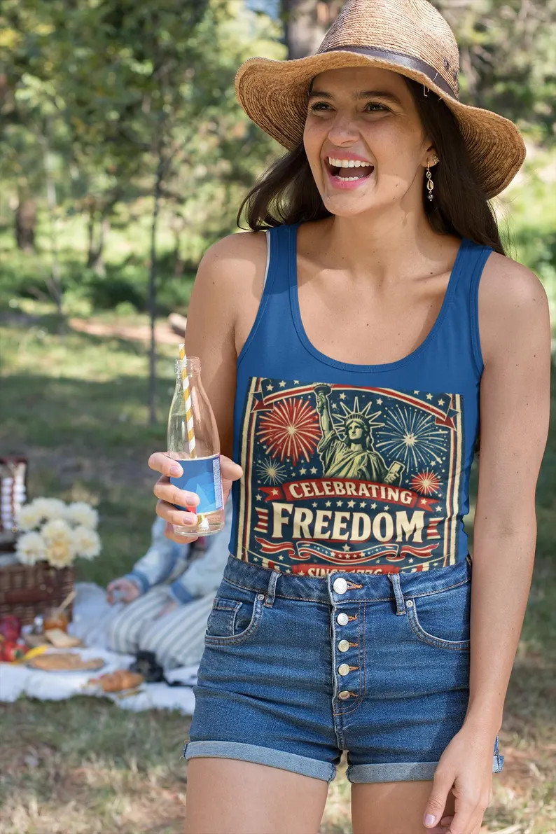 Celebrating Freedom Tank Top