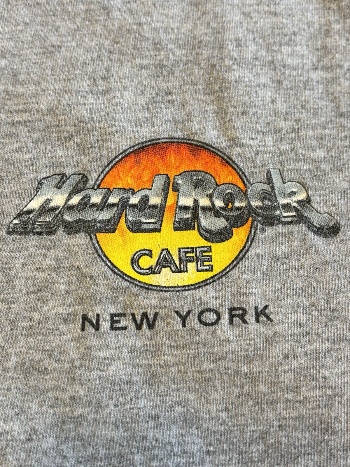 Vintage 2000 Hard Rock Cafe New York Guitar Flame T-Shirt Cotton Men’s Size XL gallery